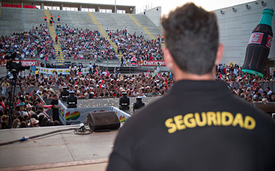 vigilancia en eventos